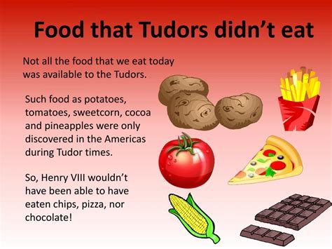 will tudor food|tudor food and drink facts.